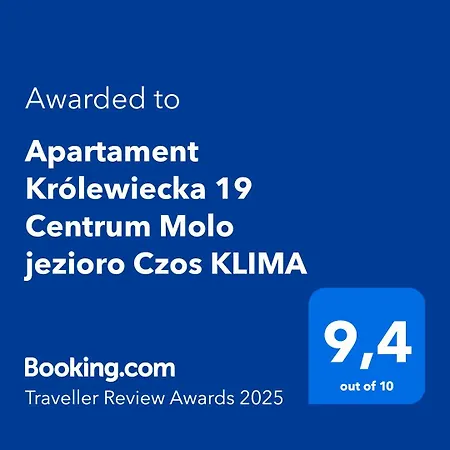 Krolewiecka 19 Centrum Molo Jezioro Czos Klima Апартаменты Мронгово